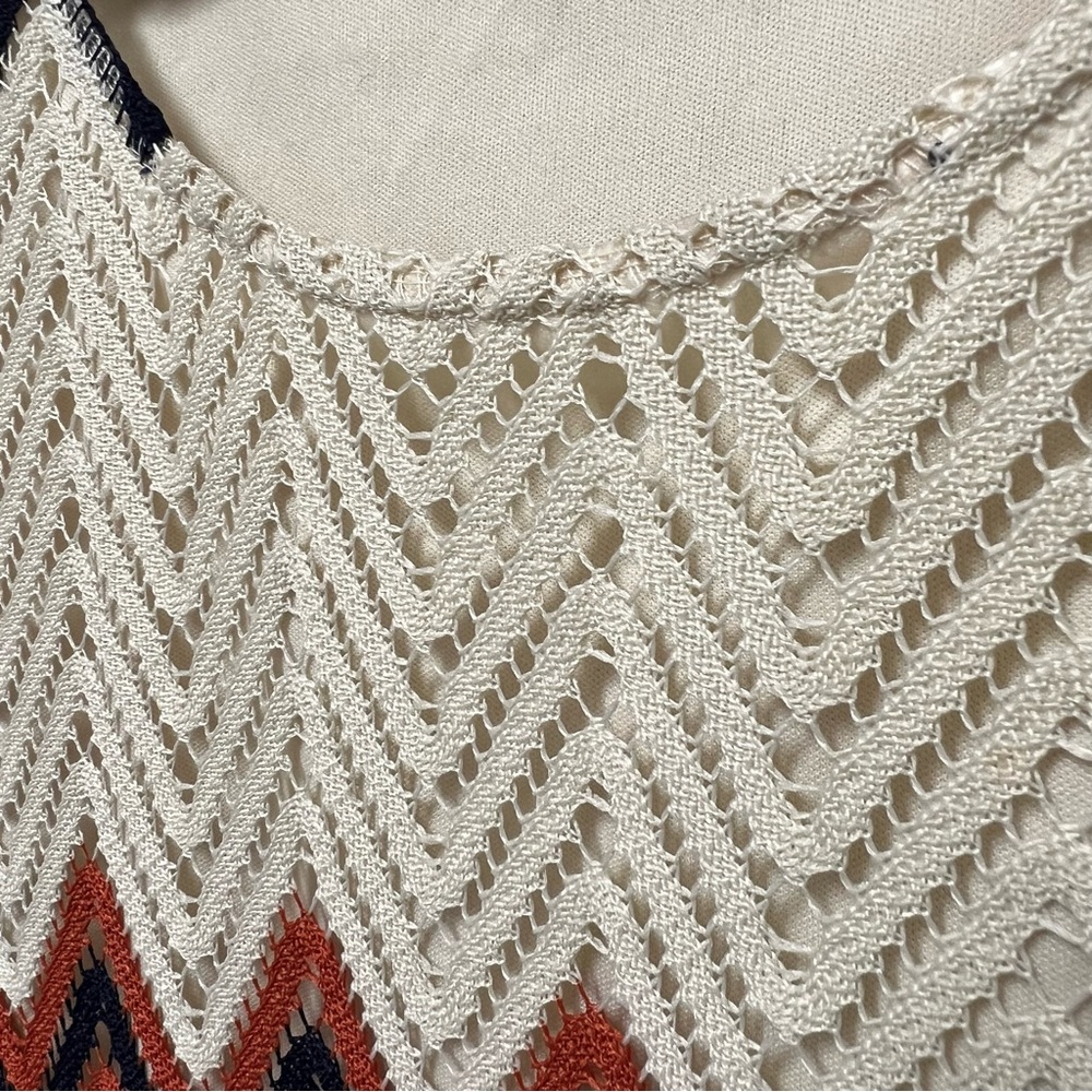 Tacera Chevron Pattern Bell Sleeve Dress - Picture 6 of 16